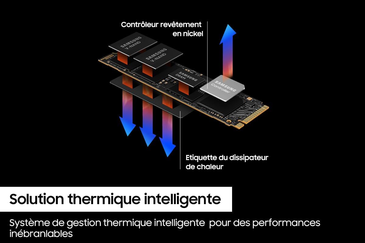 Samsung 990 Pro 4TB NVMe M.2 SSD, PCIe Gen 4.0, 7450 MB/s Sequential Read Speed, 6900 MB/s Sequential Write Speed, 3.3 Voltage, V-NAND 3-bit MLC MZ-V9P4T0BW Samsung 990 Pro 4TB NVMe M.2 SSD, PCIe Gen 4.0, 7450 MB/s Sequential Read Speed, 6900 MB/s Sequential Write Speed, 3.3 Voltage, V-NAND 3-bit MLC MZ-V9P4T0BW